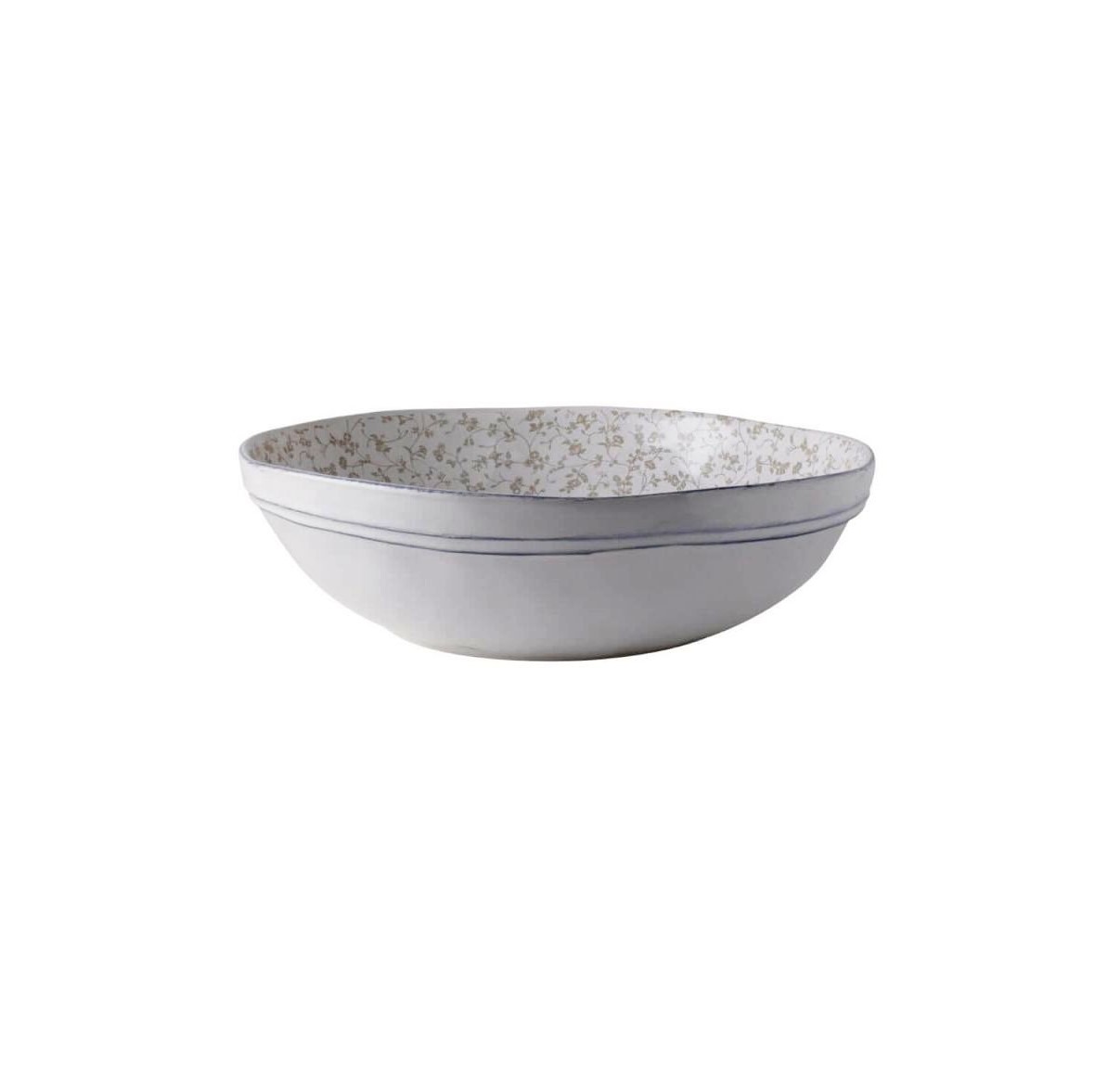 Салатниця ARTISAN Bowl Ø26 (White/Flower WCL)